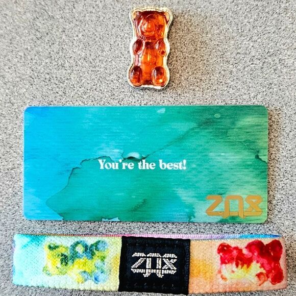 ZOX "SWEETIE" #782 GUMMY BEAR Magnet & MEDIUM COLLECTIBLE WRISTBAND - Picture 3 of 6